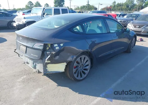 2021 Tesla Model 3 Performance Dual Motor All-Wheel Drive из США, поврежденный, VIN 5YJ3E1EC3MF870307